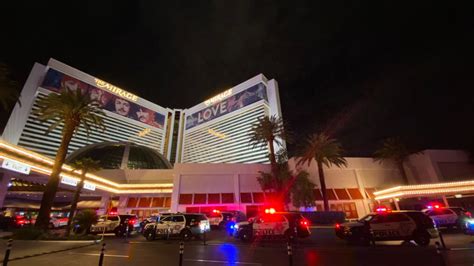 Shootings on Las Vegas Strip leave one dead and a police officer 